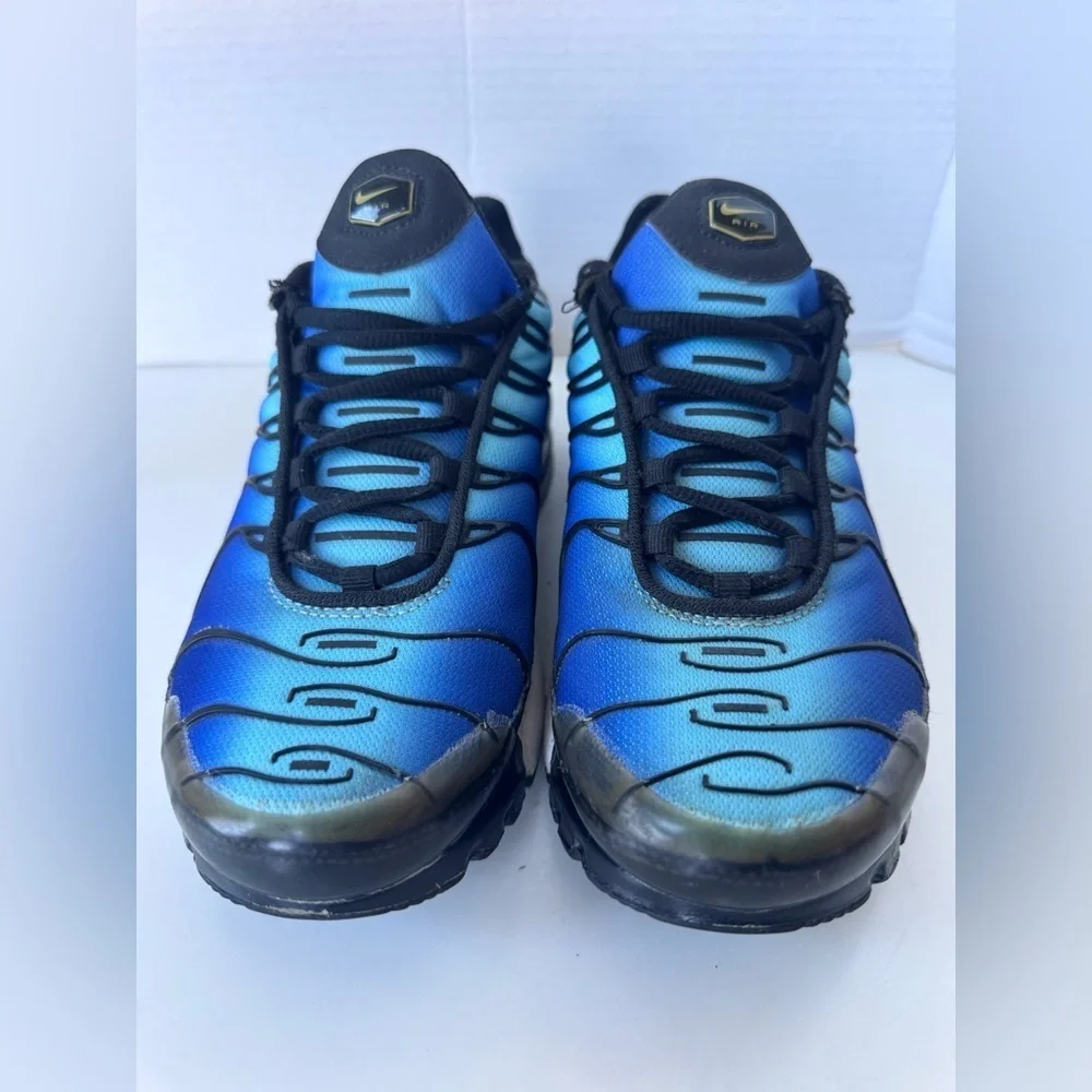 Nike Air Max Plus Tn Hyper Blue Shoes 2018 Sneakers Size 6.5Y